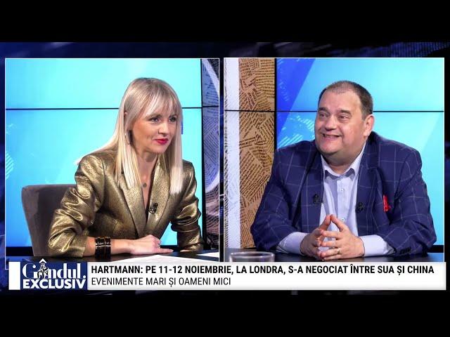 GÂNDUL EXCLUSIV, cu Marga Nițu și H.D. Hartmann: Georgescu, pro sau contra?