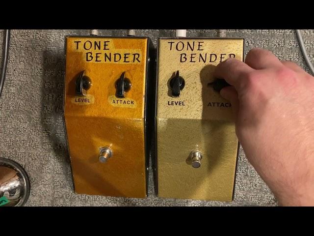 Circle Electric MKI "System" Tone Bender vs. Sola Sound Tone Bender MKI (by Steve Williams)