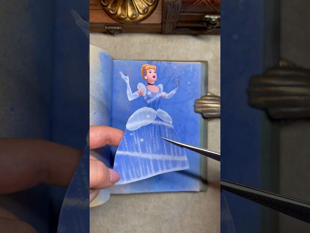 ASMR 1분 다꾸 | #신데렐라 #cinderella | #바이올런트 | #journaling | #scrapbooking