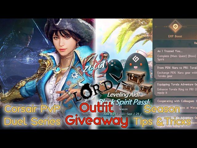 BDO Console - Zecct & Lord X Special - Corsair Vs. Hashashin Duel - Outfit Giveaway !