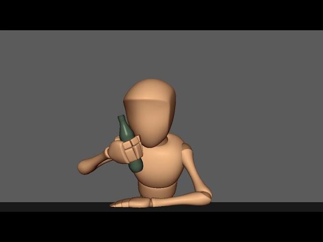 Bottle Drink Animation