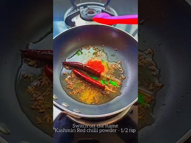 Special Kadhi Tadka Recipe| kadhi me tadka lagane ka aasan tarika #richaskitchen #shorts