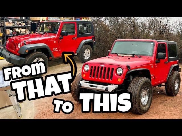 Upgrading My Basic Jeep Wrangler Into an Offroad Machine!