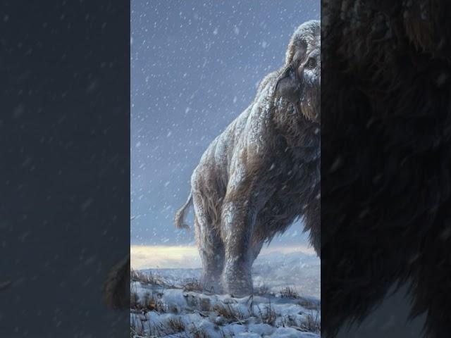 Live Mamoth Preserved in Ice #prehistoric #viral #trending #history #dinosaur