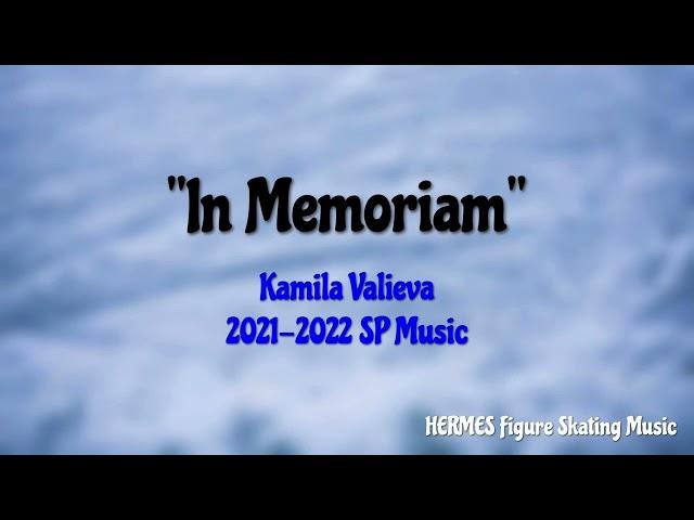 Kamila Valieva 2021-2022 SP Music