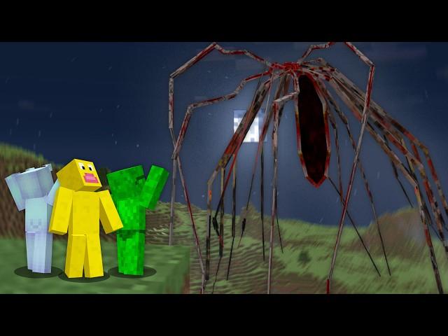 We Played a GIANT SPIDER MOD in Minecraft