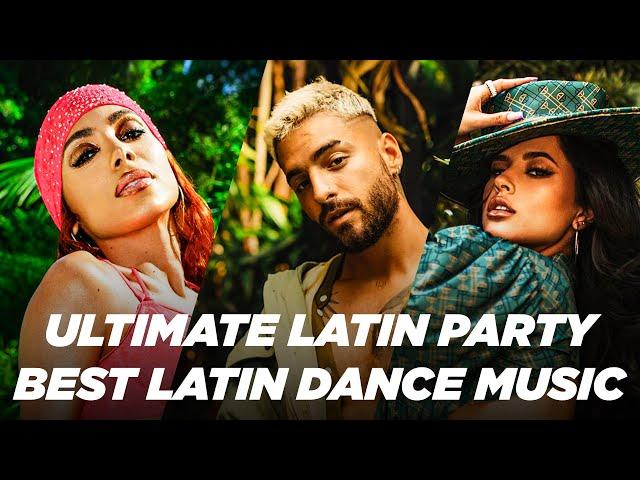 Ultimate Latin Party Mix 2024  BEST Latin Dance Music From Anitta, Rosalía, Becky G, Maluma