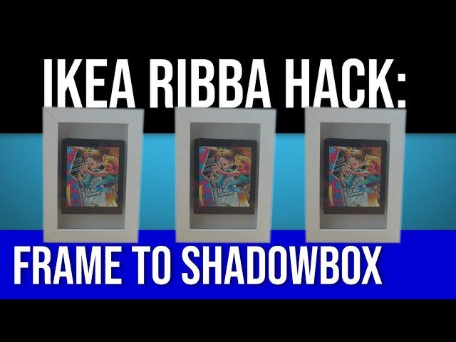 Transforming RIBBA Frame into an Awesome Shadowbox for my Atari games!