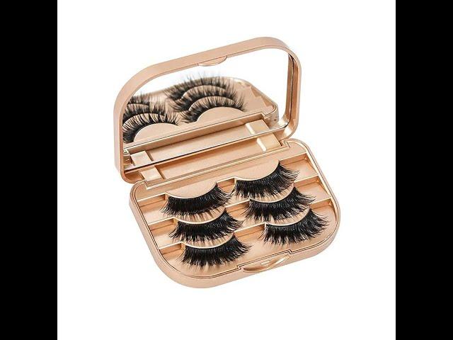 3Pairs Lashes Case With Mirror