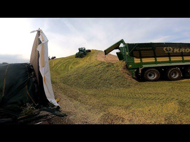 Maisernte 2021 #Teil 1 Let's Drive John Deere 9RX+ 6175R