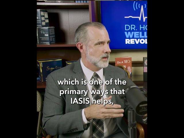 The device used in IASIS therapy helps the body go into a rest, digest, and repair state.