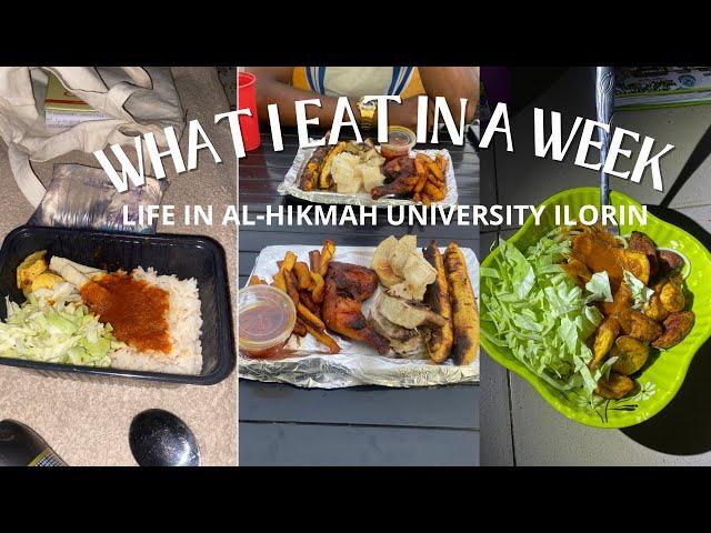 WHAT I EAT IN A WEEK | Life as a uni student ️