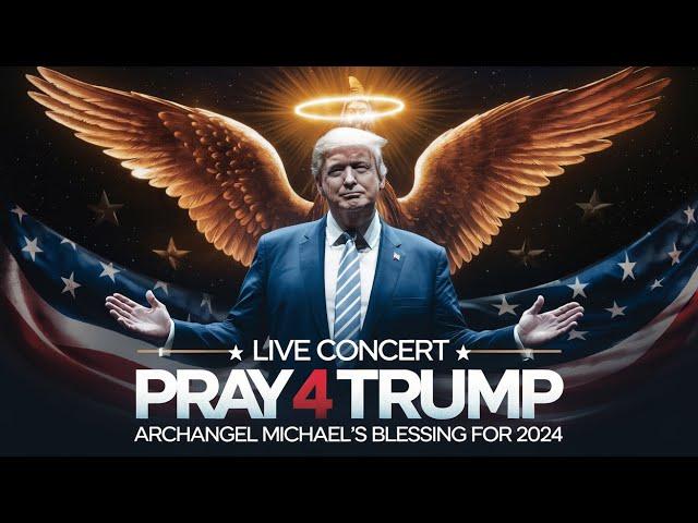 LIVE Concert: Pray 4 Trump - Archangel Michael's Blessing for 2024 