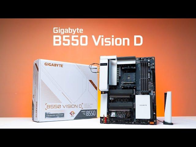 Gigabyte B550 Vision D Review | AMD Affordable Workstation PCIe 4.0 Board