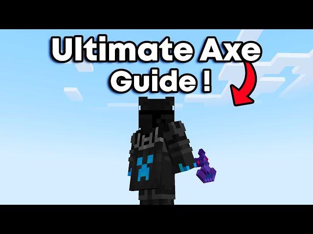 How to Become the BEST AXE PVPER on Any SMP!