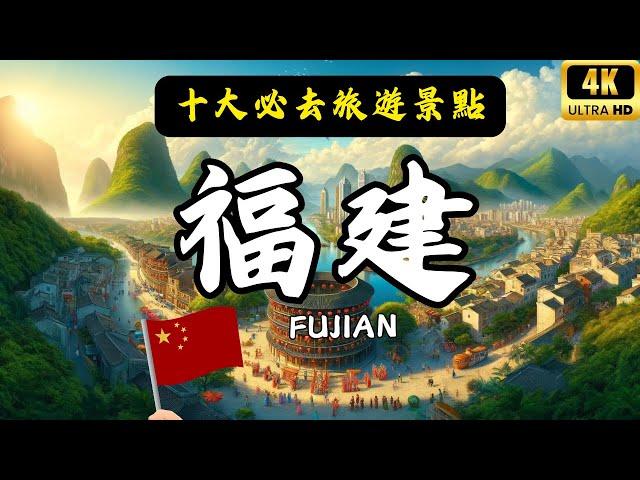 Explore Fujian's Top 10 Must-See Attractions: Discover China's Hidden Gems #4k #China #Fujian