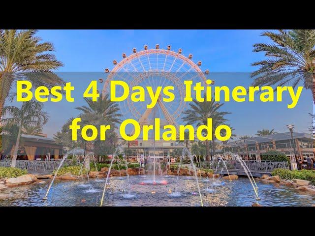 Discover Orlando, USA  charm: Ultimate 4-day travel guide  | Top3Videos