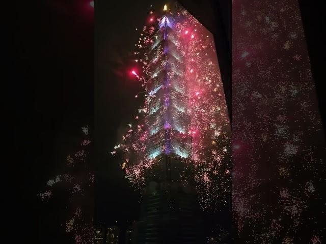 Taipei101 Fireworkws #taipei101 #taiwanfireworks