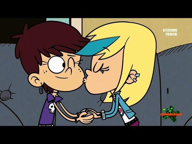 The Loud House - Saluna (Sam Sharp + Luna Loud) official kiss compilation