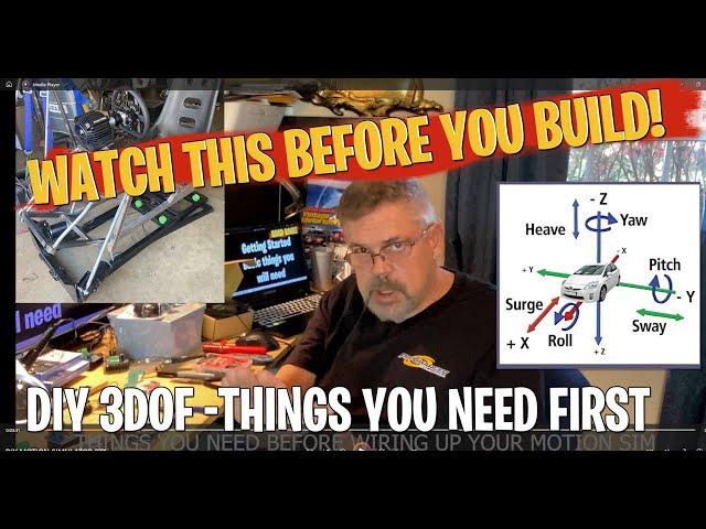 Watch THIS before building your DIY motion simulator