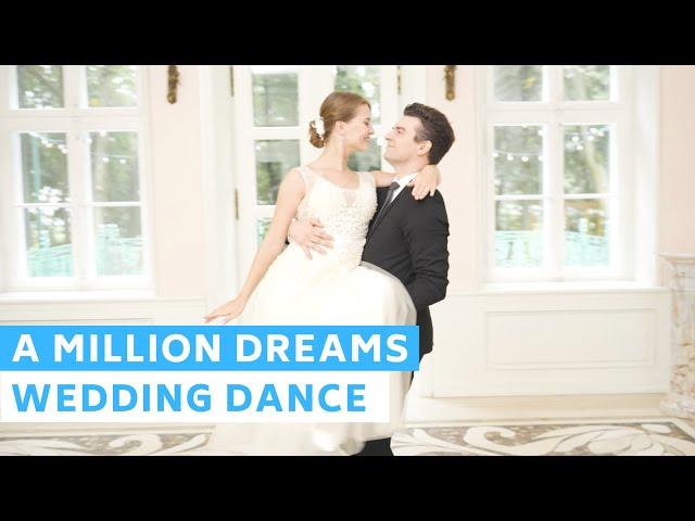 A Million Dreams - Pink | Romantic First Dance Choreography with lifts | Wedding Dance ONLINE