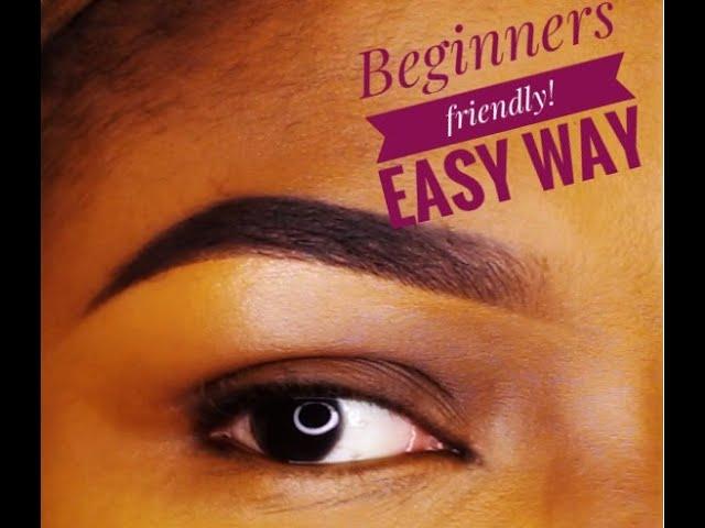 Makeup for blacks: My Updated Eyebrow Tutorial