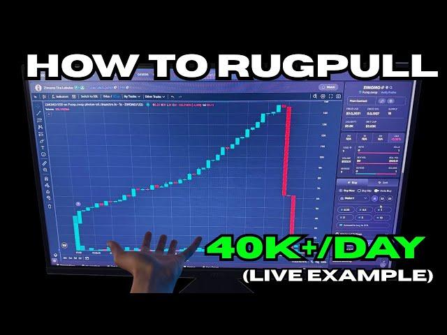 How To Rug Pull Meme Coins And Make $599K **JUNE METHOD**