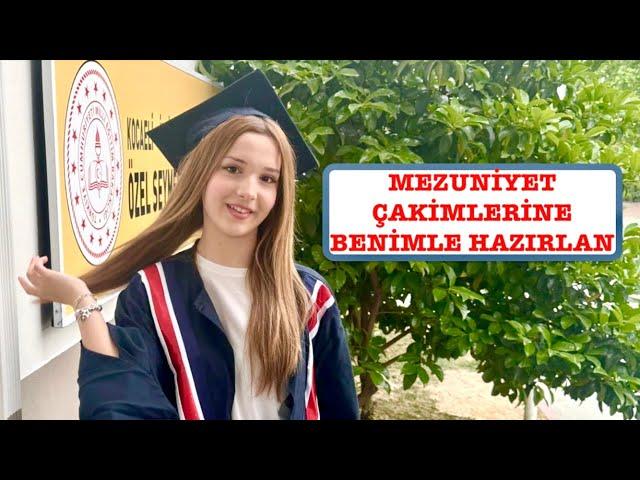 Mezuniyet Çekimlerine Benimle Hazırlan. Ecrin Su Çoban