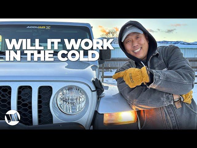 Cold Weather and the ACCUAIR Suspension System on a Jeep Gladiator or Wrangler