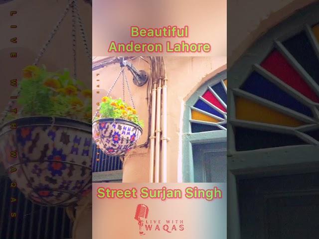 Beautiful colours above facades|Street Surjan Singh|Beautiful Lahore|Live With Waqas|WAQAS AHMAD