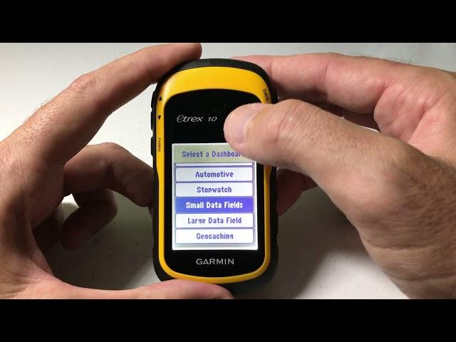 Garmin eTrex 10 - Basics of using the Compass