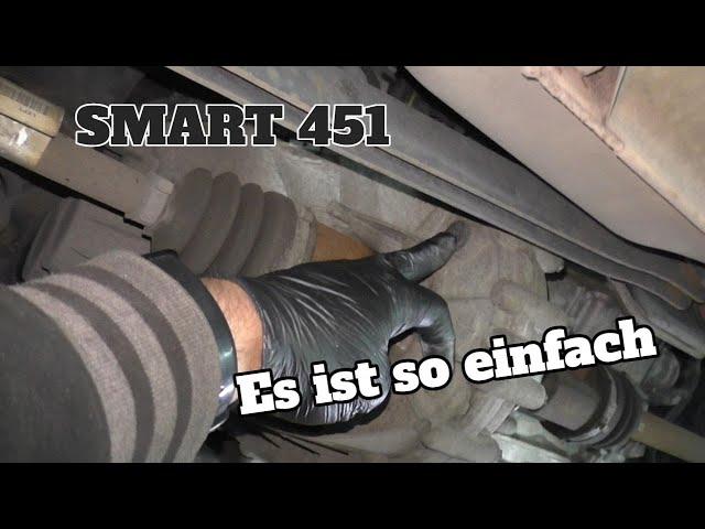 Smart 451 built in 2007 - change gearbox oil final