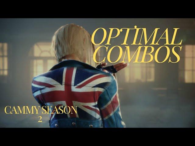 Cammy Optimal Combos - Big Punish Starter (Season 2)