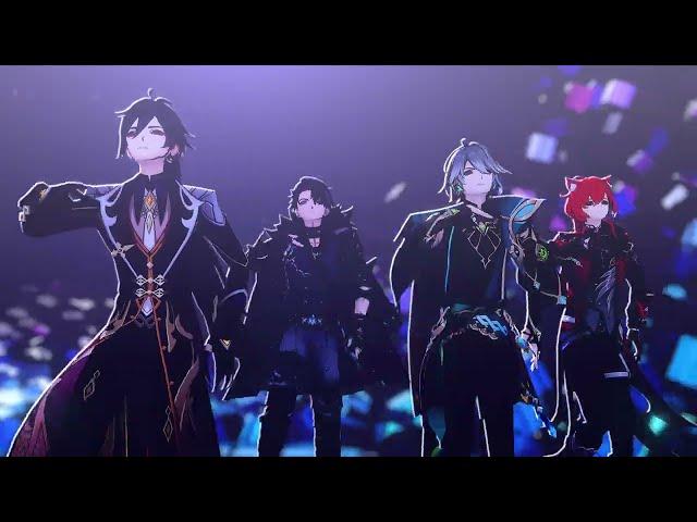 【Genshin Impact MMD/4K】Alhaitham/ Zhongli / Diluc / Tartaglia / Wriothesley - Intergalactia