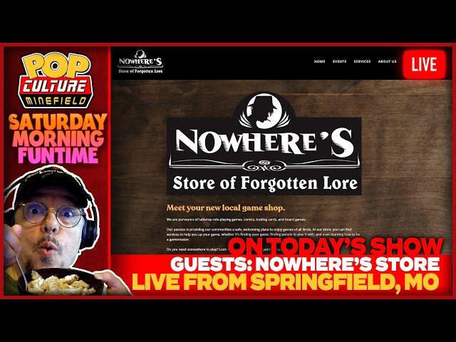 LIVE Interview with Nowhere's Store