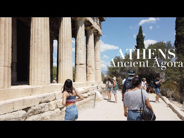 Ancient Agora of Athens | Walking Tour [4K HDR]