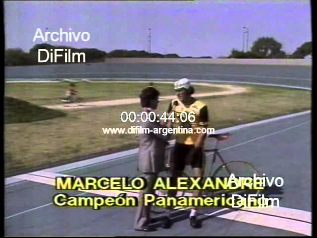 DiFilm - Nota a Marcelo Alexandre Juegos Olimpicos - Ciclismo 1984