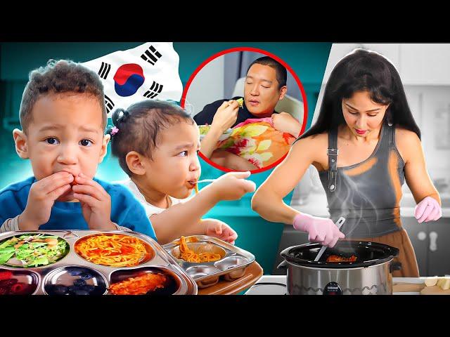 What I Cook For My Family in a Day in South Korea/ Healthy, Balanced Toddler Meals/Fitness Meals