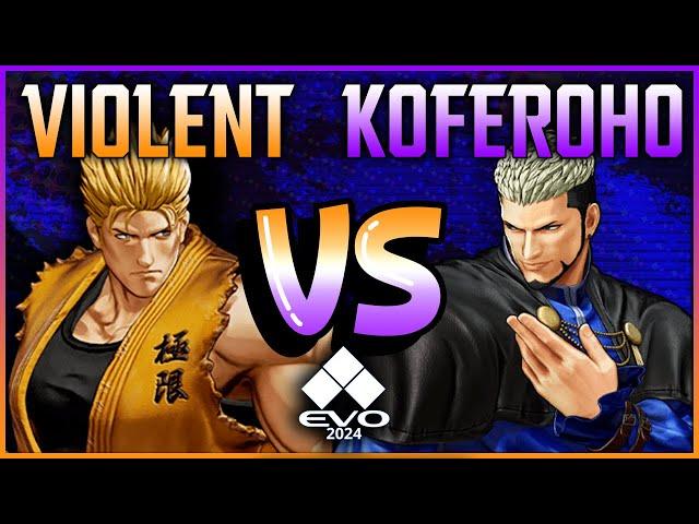 KOFXV  EVO2024 Losers Quarterfinal (ViolentKain vs Koferohonesto)  KOF15