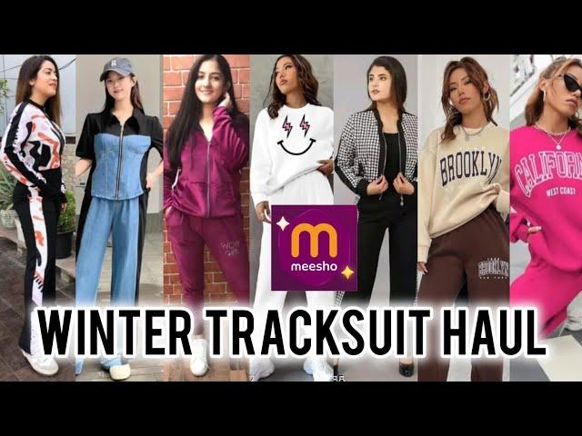 MEESHO  WINTER  TRACKSUIT HAUL HONEST  REVIEW 2024 #meesho #winterhaul #tracksuit @Meesho