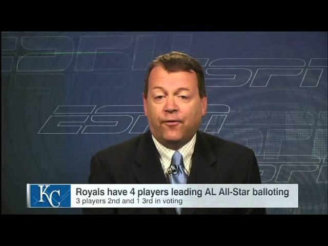 Royals have four players leading All-Star balloting