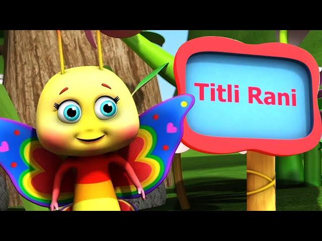 Titli udi bus pe chadi | Nursery Rhymes from Tinnu Tv