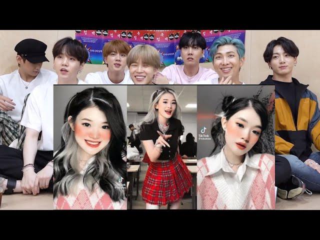 BTS REACTION Kika Kim BEST TikTok Compilation 2024 #kikakim