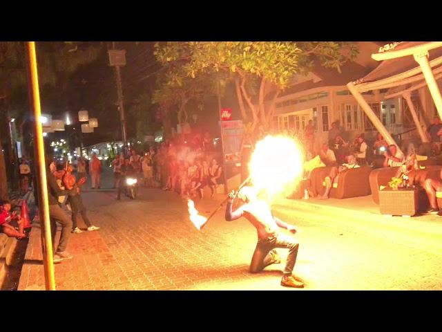 Thailand, Krabi, Ao Nang Fire Show / Таиланд Краби Фаер Шоу