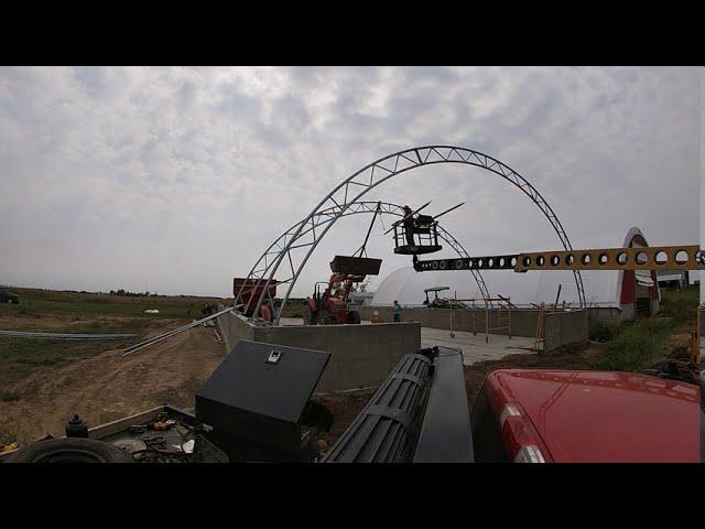 Britespan Hoop Building Construction