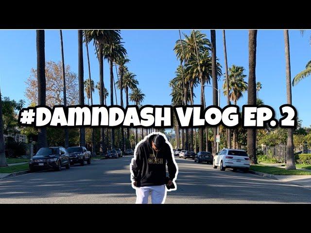 DASH GOES TO HOLLYWOOD ! | #DamnDash Vlog Ep. 2