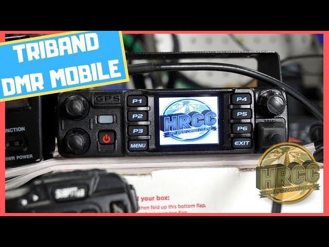 Anytone AT D578U, Tri-Band Mobile DMR Ham Radio Review