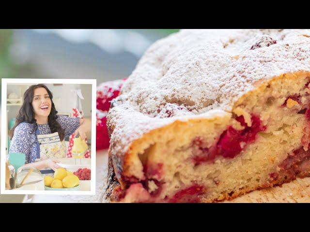 The most amazing Lemon Raspberry Cake recipe EVER! ️-Sweetartgal