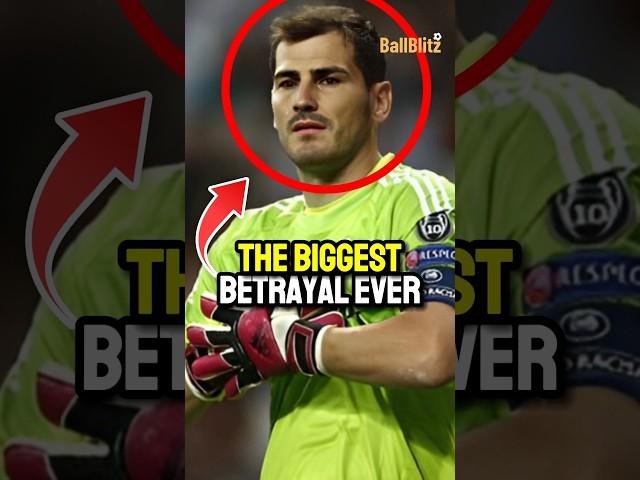 Casillas's biggest betrayal by Real Madrid fans.  (How can they do this to a 24-year legend? )