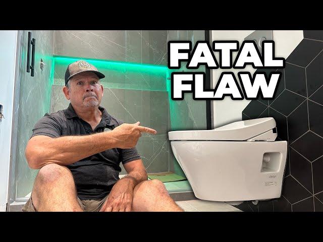 We Installed A Floating Toilet...and THIS NEEDS TO BE ADDRESSED!!